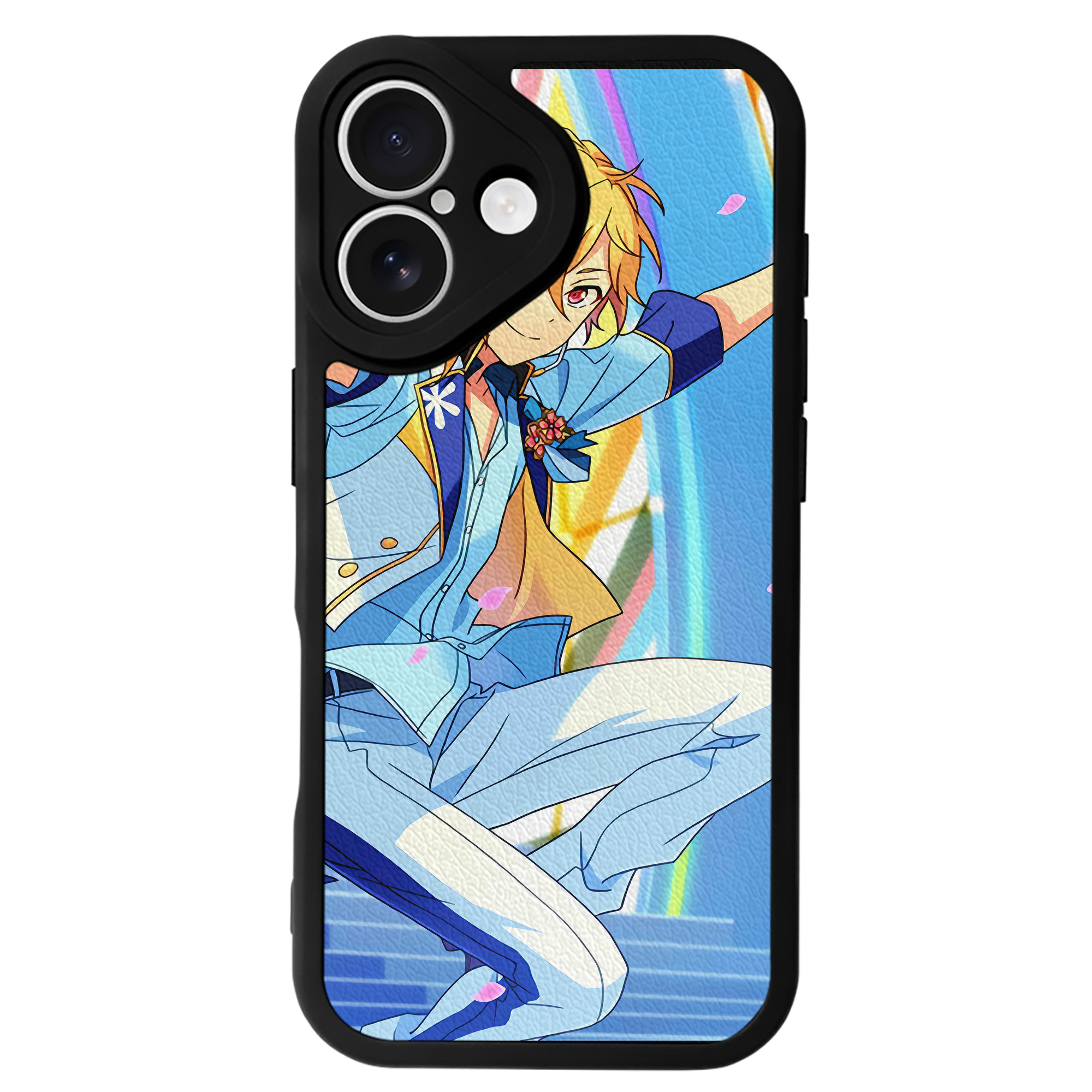 （画像用） あんさんぶるスターズ! Ensemble Stars 【iPhone 16シリーズ対応】シリコンスマホケース（レザー調） 材質：シリコン